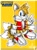 Size: 740x1000 | Tagged: safe, artist:wildertf, miles "tails" prower, sonic prime, 2022, concept outfit, english text, jacket, kitsune, logo, looking at viewer, nine tails, pointing, signature, simple background, smile, solo, standing, yellow background