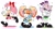 Size: 1200x645 | Tagged: safe, artist:domestic maid, amy rose, blaze the cat, cream the rabbit, blossom (the ppg), bubbles (the ppg), buttercup (the ppg), crossover, the powerpuff girls, trio