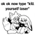 Size: 1000x1000 | Tagged: safe, artist:zombioutbreax, kit the fennec, miles "tails" prower, barefoot, black and white, blushing, chest fluff, computer, cute, dot mouth, duo, english text, gay, kitabetes, kitails, lidded eyes, looking at them, monochrome, mouth open, one fang, shipping, simple background, sitting, tailabetes, trolling, white background