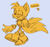 Size: 936x871 | Tagged: safe, artist:thecoolertails, miles "tails" prower, blue background, english text, eyes closed, heart, laughing, monochrome, mouth open, open smile, simple background, sketch, smile, solo, treads, walking