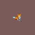 Size: 300x300 | Tagged: safe, artist:doa687, miles "tails" prower, super tails, fox, sonic mania, 2017, animated, looking offscreen, no mouth, red background, simple background, solo, sprite, standing, super form