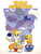 Size: 600x800 | Tagged: safe, artist:debrodis, battle lord kukku xv, dr. fukurokov, miles "tails" prower, speedy, t-pup, bird, fox, 2016, abstract background, bomb, clouds, english text, frown, group, holding something, looking ahead, modern tails, robot, signature, spring, standing, tails adventure