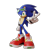 Size: 1280x1280 | Tagged: dead source, safe, artist:thatgiygasdoe, sonic the hedgehog, 2021, 3d, hand on hip, looking at viewer, modern sonic, simple background, smile, solo, sonic riders, standing, sunglasses, transparent background, v sign