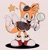 Size: 984x1024 | Tagged: safe, artist:thegaminggoru, miles "tails" prower, the murder of sonic the hedgehog, magnifying glass, simple background, solo