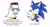 Size: 2048x1112 | Tagged: safe, artist:pearltrans, sonic the hedgehog, bisexual pride, duo, duo male, english text, haha x go brrr, meme, pointing, redraw, simple background, smile, trans pride, white background