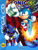 Size: 2612x3400 | Tagged: safe, artist:greenshell123, metal sonic, sonic the hedgehog, sonic cd, abstract background, box art, duo, explosion, genderless, holding something, little planet, male, redraw, robot, sega logo, time stone
