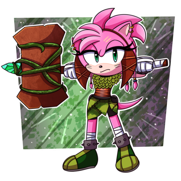 Amy Rose - Concept: Mobius