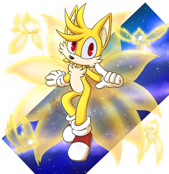 Super Tails!!! (Artist: Nerkin) : r/milesprower