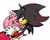 Size: 504x404 | Tagged: safe, artist:silverxcristal, amy rose, shadow the hedgehog, 2010, age difference, amy x shadow, duo, holding each other, shipping, simple background, sonic x style, straight, white background