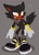 Size: 2295x3198 | Tagged: safe, artist:bongwater777, oc, oc:greymane (bongwater777), wolf, 2020, chest fluff, colored legs, frown, fur markings, gloves, grey background, grey fur, looking offscreen, male, neck fluff, oc only, one fang, shadow (lighting), shoes, simple background, solo, standing, yellow eyes