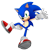 Size: 2500x2500 | Tagged: safe, artist:nibroc-rock, sonic the hedgehog, 2018, 3d, arms out, looking at viewer, modern sonic, mouth open, open smile, posing, simple background, smile, smiling at viewer, solo, transparent background, treads
