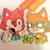 Size: 3024x3024 | Tagged: safe, artist:tinasara09, barry the quokka, gadget the wolf, wolf, duo, green eyes, marker, quokka, signature, sketch, white background