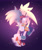 Size: 2000x2375 | Tagged: safe, artist:buckettkun, silver the hedgehog, sonic the hedgehog, hedgehog, eyes closed, gay, kiss, shipping, sonilver, space