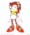 Size: 800x923 | Tagged: safe, artist:gblastman, princess elise, hedgehog, english text, female, mobianified, simple background, solo, white background