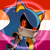 Size: 768x768 | Tagged: safe, artist:homophobic-sonic, metal sonic, black sclera, edit, genderless, glowing eyes, icon, lesbian, lesbian pride, looking at viewer, pride, pride flag background, robot, solo, standing