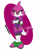 Size: 3120x4160 | Tagged: safe, artist:tylerbucket, dolphin, echo the dolphin, female, ninja outfit, solo