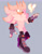 Size: 2048x2633 | Tagged: safe, artist:lynxheartart, oc, oc:solis the hedgehog, hedgehog, blue background, boots, fankid, fingerless gloves, heart, magical gay spawn, male, mid-air, oc only, parent:shadow, parent:silver, parents:shadilver, simple background, smile, solo, white fur