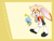 Size: 2556x1952 | Tagged: safe, artist:cloudsthehedgefox99, cheese (chao), cream the rabbit, chao, rabbit, 2020, abstract background, character name, duo, female, genderless, heart, standing