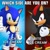 Size: 1200x1200 | Tagged: safe, shadow the hedgehog, sonic the hedgehog, hedgehog, duo, edit, english text, male, males only, meme, official render