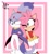 Size: 2429x2618 | Tagged: safe, artist:buddyhyped, amy rose, blaze the cat, cat, hedgehog, 2023, amy x blaze, amy's halterneck dress, blaze's tailcoat, blushing, clothes, cute, dress, female, females only, hands on back, lesbian, shipping, wink