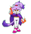 Size: 830x920 | Tagged: safe, artist:erasabledata, blaze the cat, cat, ear fluff, female, fire, flame, frown, looking at viewer, redesign, simple background, solo, standing, transparent background