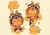 Size: 1020x724 | Tagged: safe, artist:mumidraws, charmy bee, bee, charmabetes, complaining, crying, cute, dialogue, english text, eyes closed, flapping wings, flying, male, mouth open, simple background, sitting, solo, speech bubble, yellow background
