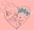 Size: 2048x1860 | Tagged: safe, artist:lost in null, barry the quokka, silver the hedgehog, blushing, flower crown, gay, heart, shipping, silvarry