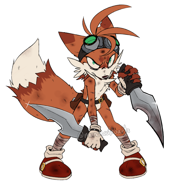 8212 - semi-grimdark, artist:foliead3ux, miles tails prower, au