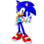 Size: 2500x2500 | Tagged: safe, artist:nibroc-rock, sonic the hedgehog, 3d, male, mario and sonic at the 2020 olympic games, medal