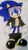 Size: 320x576 | Tagged: safe, artist:djayterios1996, sonic the hedgehog, hedgehog, 2018, anti-sonic, boots, chain, frown, jacket, looking at viewer, male, one fang, solo, standing, sunglasses, traditional media