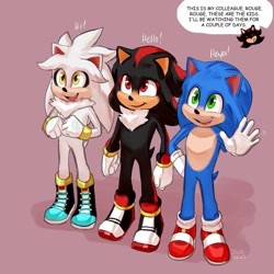 14382 - safe, artist:solar socks, shadow the hedgehog, silver the hedgehog, sonic  the hedgehog, hedgehog, fusion, fusion:shadow, fusion:silver, fusion:sonic,  male, movie style 