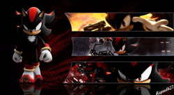Size: 1024x559 | Tagged: safe, artist:rspeed427, shadow the hedgehog, hedgehog, male, wallpaper