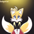 Size: 2048x2048 | Tagged: safe, ai art, artist:mobians.ai, miles "tails" prower, fox, abstract background, female, hands together, looking at viewer, prompter:taeko, skirt, smile, solo, standing, sweater, trans female, transgender