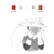 Size: 2000x2000 | Tagged: dead source, safe, artist:mingkeuuyu, silver the hedgehog, hedgehog, bust, country flag, covering face, dissapointed, female, floppy ears, football world cup, gender swap, greyscale, morocco flag, portugal flag, shirt, simple background, solo, white background