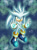 Size: 1280x1707 | Tagged: safe, artist:star-shiner, silver the hedgehog, hedgehog, boots, gloves, grey fur, male, solo, yellow eyes