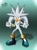 Size: 1280x1707 | Tagged: safe, artist:star-shiner, silver the hedgehog, hedgehog, boots, gloves, grey fur, male, solo, yellow eyes
