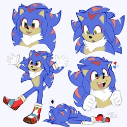 Hexafusion sonic  Sonic and shadow, Hedgehog art, Sonic fan characters