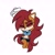 Size: 2048x2048 | Tagged: dead source, safe, artist:butterrrmoth, sally acorn, simple background, solo, stretching, white background