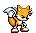 Size: 36x33 | Tagged: safe, artist:yoshisno1pal, miles "tails" prower, fox, animated, male, sprite