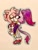 Size: 540x710 | Tagged: safe, artist:fleetways, amy rose, blaze the cat, cat, hedgehog, 2018, amy x blaze, amy's halterneck dress, blaze's tailcoat, carrying them, clothes, cute, dress, eyes closed, female, females only, kiss, lesbian, shipping