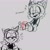 Size: 1870x1870 | Tagged: safe, artist:chibi-0004, miles "tails" prower, fox, blushing, clothes, dialogue, english text, exclamation mark, fingerless gloves, goggles, grey background, holding something, line art, male, older, shorts, simple background, sketch, smile, solo, standing, tank top, teenager