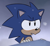 Size: 518x474 | Tagged: safe, sonic the hedgehog, sonic mania adventures, classic sonic, faic, great moments in animation, meme, reaction image, screenshot, snow, solo