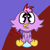 Size: 768x768 | Tagged: safe, artist:bluedeerfox14, adventures of sonic the hedgehog, baby, chicken, diaper, dic, parent:scratch, robot