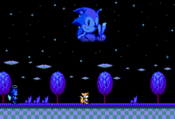 Size: 900x611 | Tagged: safe, artist:kenneth vargas, miles "tails" prower, sonic the hedgehog, alternate universe, angel wings, au:sonifice, bad end, crying, duo, ghost, halo, looking up, role swap, sonic the hedgehog 2 (8bit), sprite