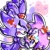 Size: 1280x1280 | Tagged: safe, artist:unoriginalcreator, amy rose, blaze the cat, cat, hedgehog, 2022, amy x blaze, amy's halterneck dress, blaze's tailcoat, blushing, clothes, cute, dress, female, females only, hearts, lesbian, looking at each other, shipping, tears