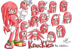Size: 679x467 | Tagged: safe, artist:mmishee, knuckles the echidna