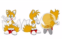 Size: 3300x2100 | Tagged: safe, artist:branflaixx, miles "tails" prower
