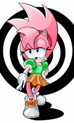 Size: 1024x1683 | Tagged: safe, artist:kintobor, classic amy, fleetway amy, spiral