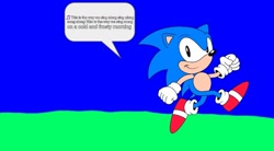 Size: 1080x598 | Tagged: safe, sonic the hedgehog, hedgehog, singing, solo