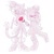 Size: 540x540 | Tagged: safe, artist:xviicprc, amy rose, blaze the cat, cat, hedgehog, 2019, amy x blaze, amy's halterneck dress, blaze's tailcoat, blushing, clothes, cute, dress, female, females only, flower, hand behind back, hand on cheek, hand on mouth, lesbian, mouth open, one eye closed, shipping